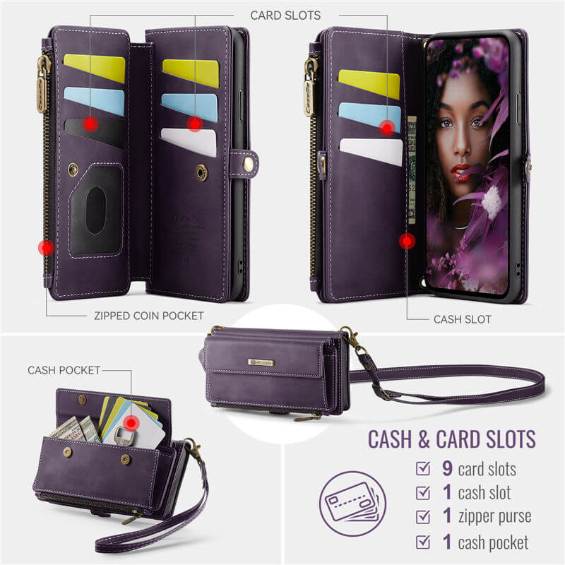 CaseMe iPhone 11 Pro Max RFID Wallet Case – Crossbody & Wireless - Image 5