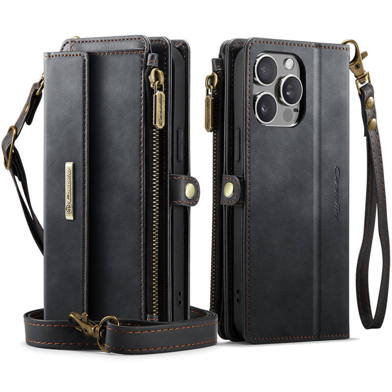 CaseMe iPhone 13 Pro RFID Wallet Case – Crossbody & Wireless - Image 3