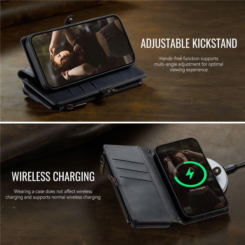 CaseMe iPhone 13 Pro RFID Wallet Case – Crossbody & Wireless - Image 13