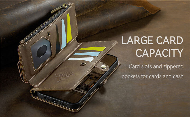 CaseMe iPhone 12 Pro Max RFID Wallet Case – Crossbody & Wireless