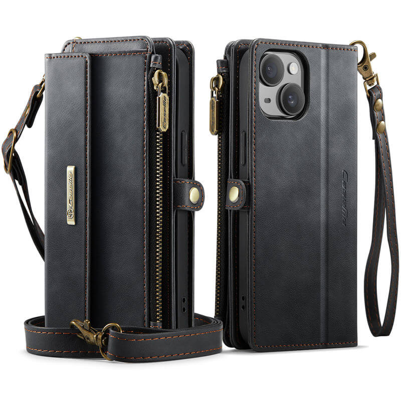 CaseMe iPhone 13 Mini RFID Wallet Case – Crossbody & Wireless - Image 3