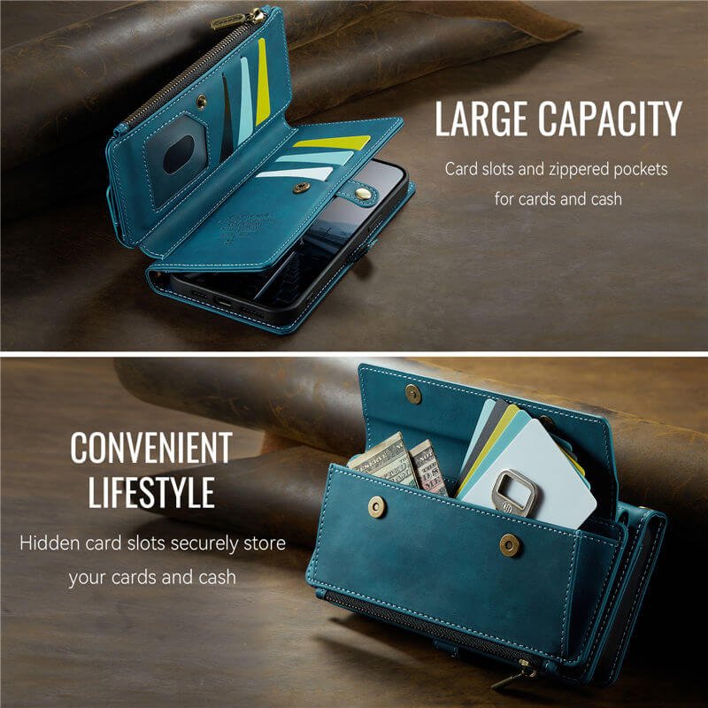 CaseMe iPhone 13 Mini RFID Wallet Case – Crossbody & Wireless - Image 14