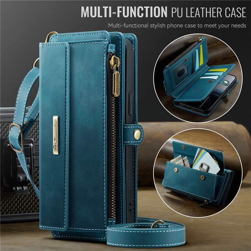 CaseMe iPhone 14 Plus RFID Wallet Case – Crossbody & Wireless - Image 15