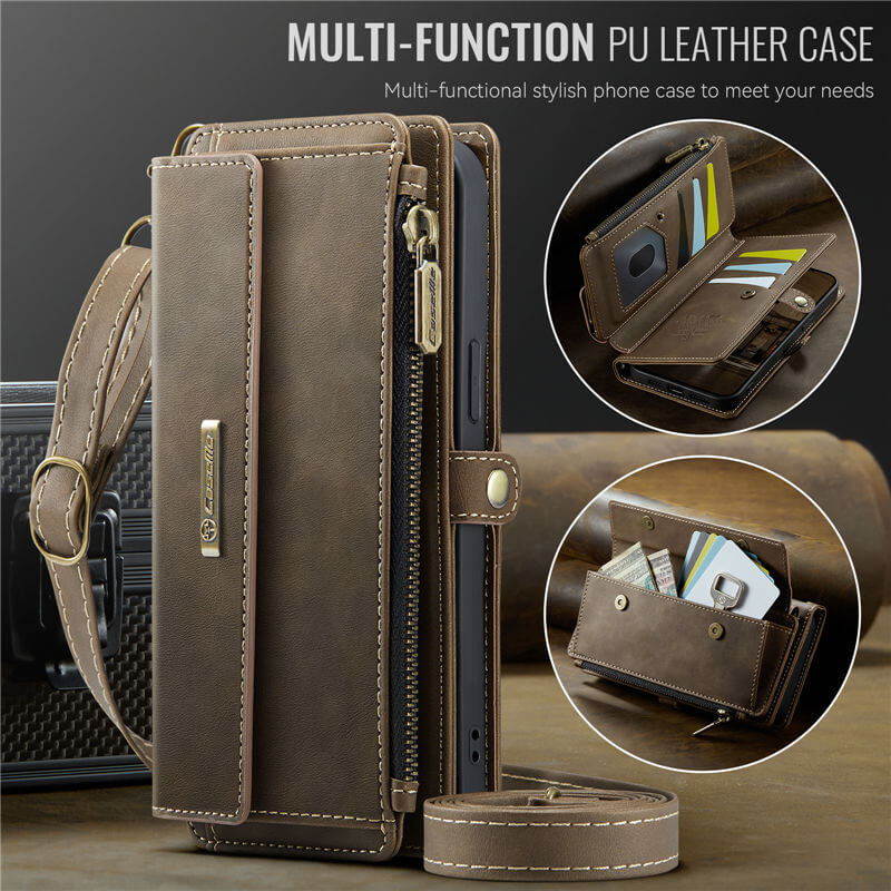 CaseMe iPhone 13 Mini RFID Wallet Case – Crossbody & Wireless - Image 15