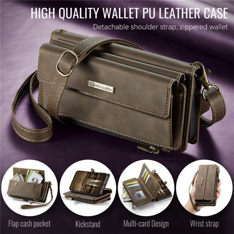 CaseMe iPhone 13 Mini RFID Wallet Case – Crossbody & Wireless - Image 10