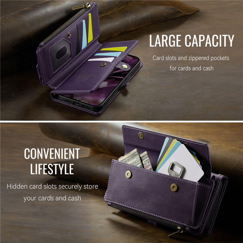 CaseMe iPhone 13 RFID Wallet Case – Crossbody & Wireless - Image 14