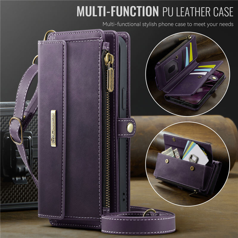 CaseMe iPhone 14 RFID Wallet Case – Crossbody & Wireless - Image 15