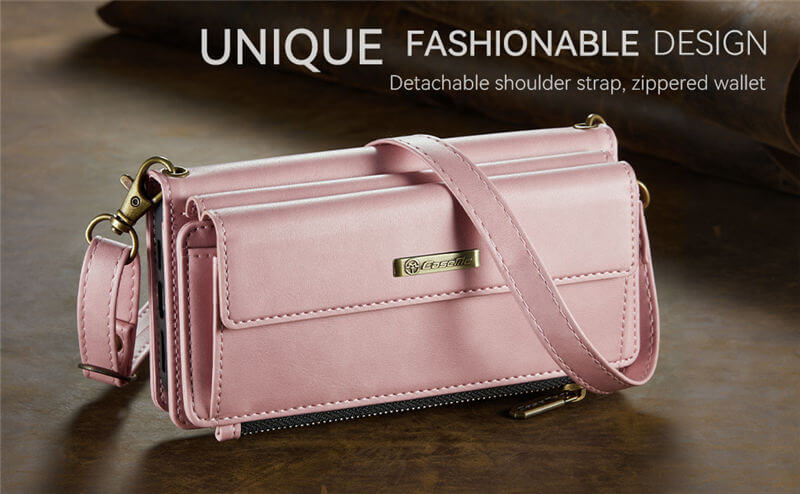 CaseMe iPhone 14 RFID Wallet Case – Crossbody & Wireless