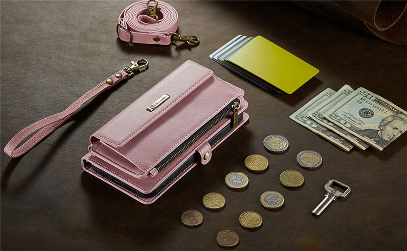 CaseMe iPhone 14 RFID Wallet Case – Crossbody & Wireless