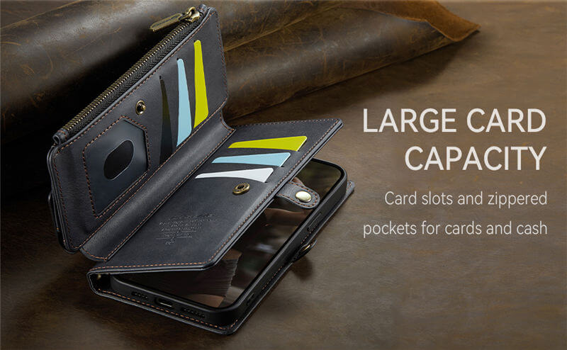 CaseMe iPhone 14 RFID Wallet Case – Crossbody & Wireless