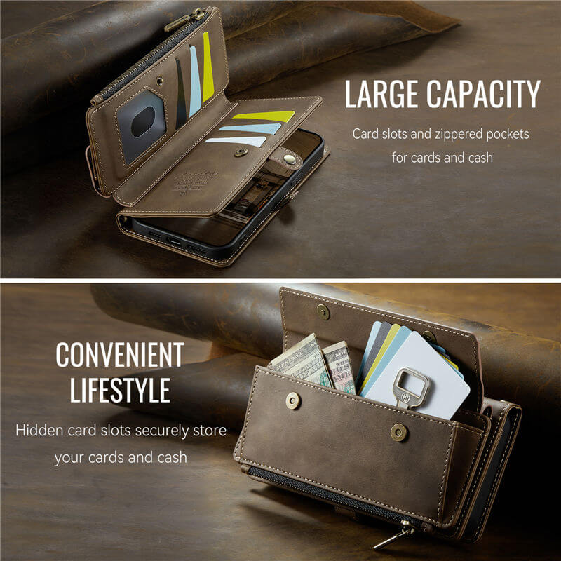 CaseMe iPhone 12 Mini RFID Wallet Case – Crossbody & Wireless - Image 14
