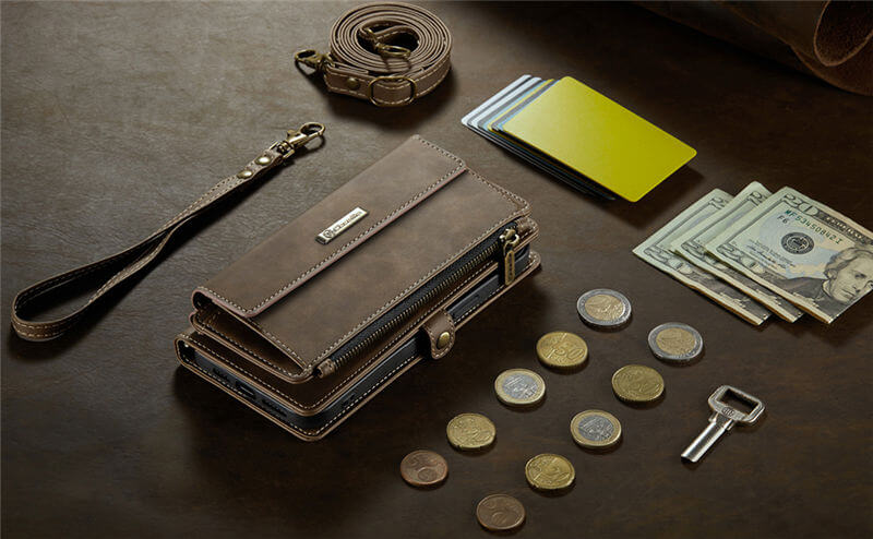 CaseMe iPhone 12 Mini RFID Wallet Case – Crossbody & Wireless