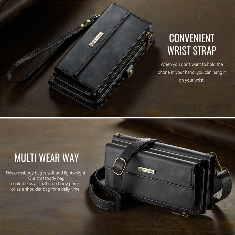 CaseMe iPhone 16 Pro RFID Wallet Case – Crossbody & Wireless - Image 12