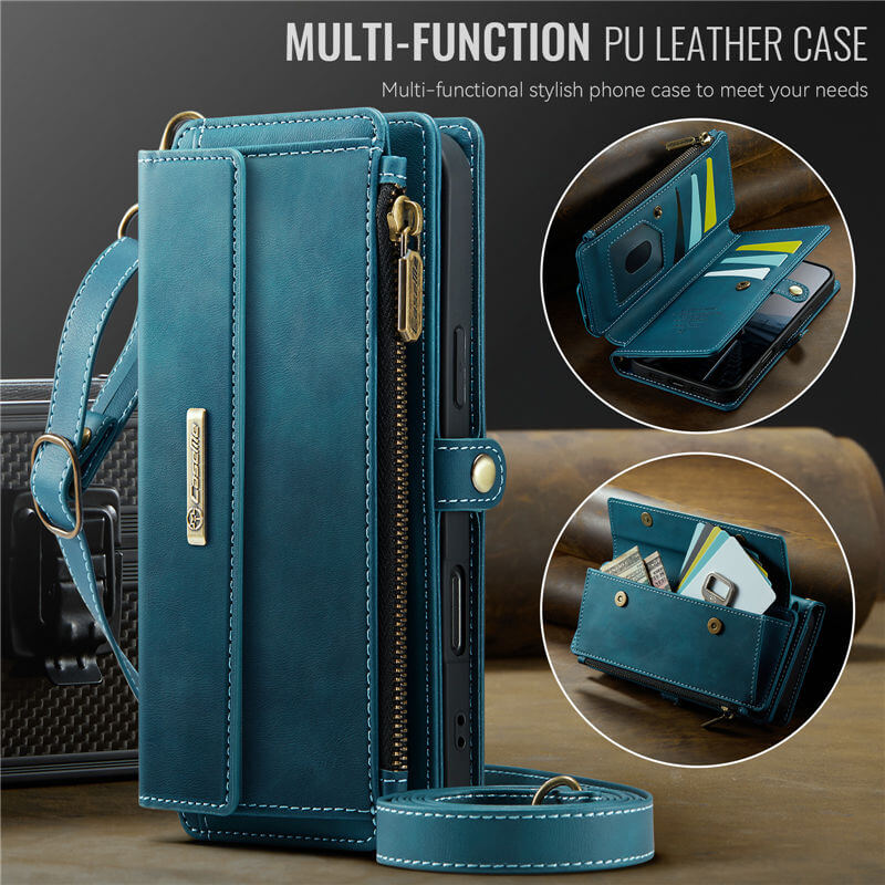CaseMe iPhone 16 Pro Max RFID Wallet Case – Crossbody & Wireless - Image 15