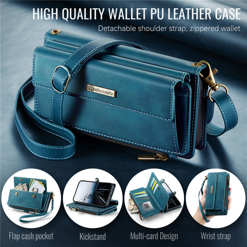 CaseMe iPhone 16 Pro Max RFID Wallet Case – Crossbody & Wireless - Image 10