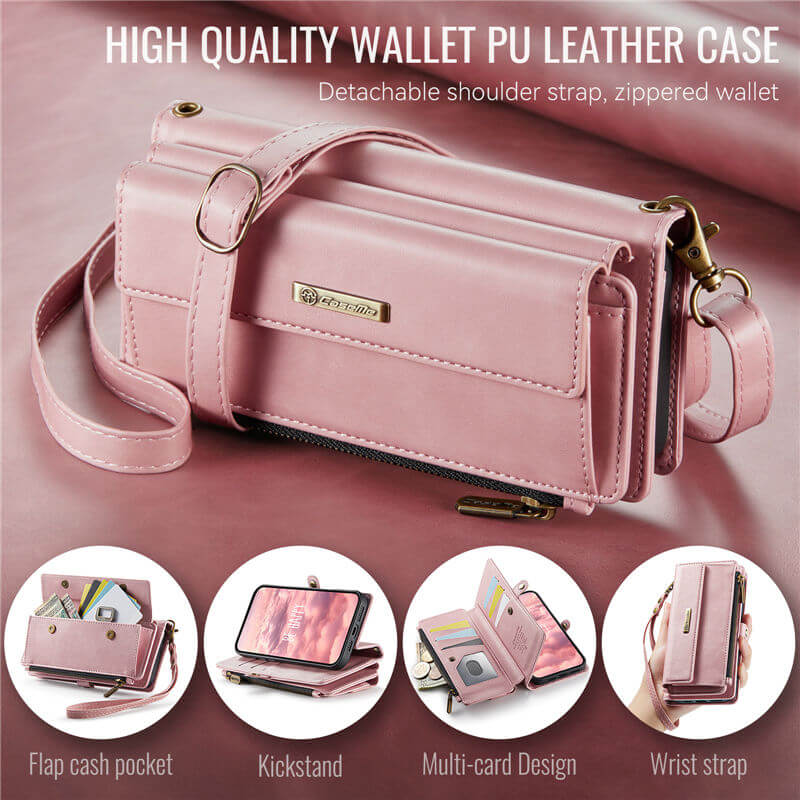 CaseMe iPhone 16 Pro RFID Wallet Case – Crossbody & Wireless - Image 10