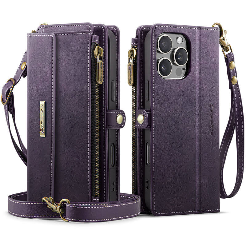 CaseMe iPhone 16 Pro Max RFID Wallet Case – Crossbody & Wireless - Image 3
