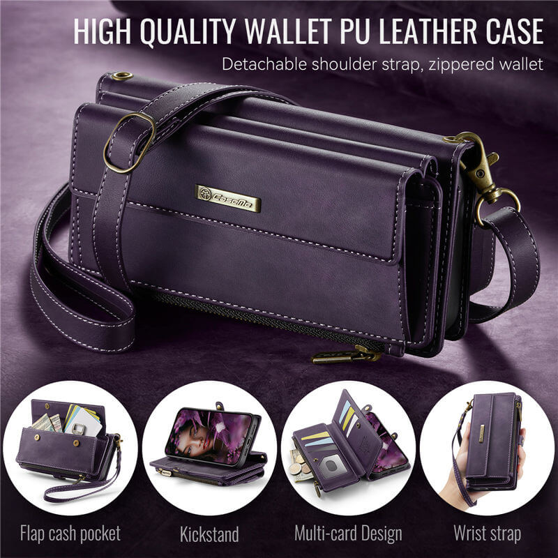 CaseMe iPhone 17e RFID Wallet Case – Crossbody & Wireless - Image 9