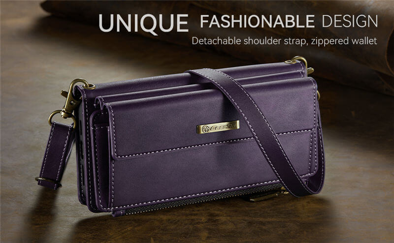 CaseMe iPhone 16e RFID Wallet Case – Crossbody & Wireless