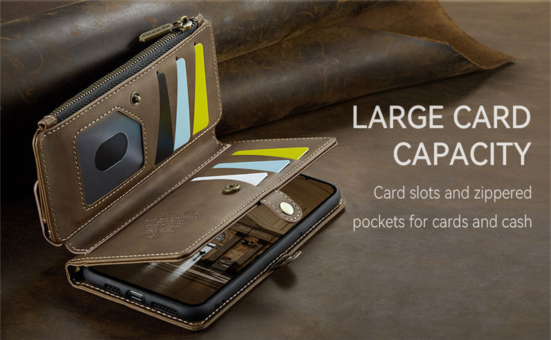 CaseMe iPhone XR RFID Wallet Case – Crossbody & Wireless