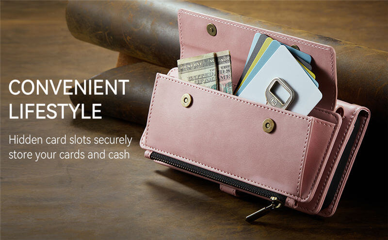 CaseMe iPhone XR RFID Wallet Case – Crossbody & Wireless