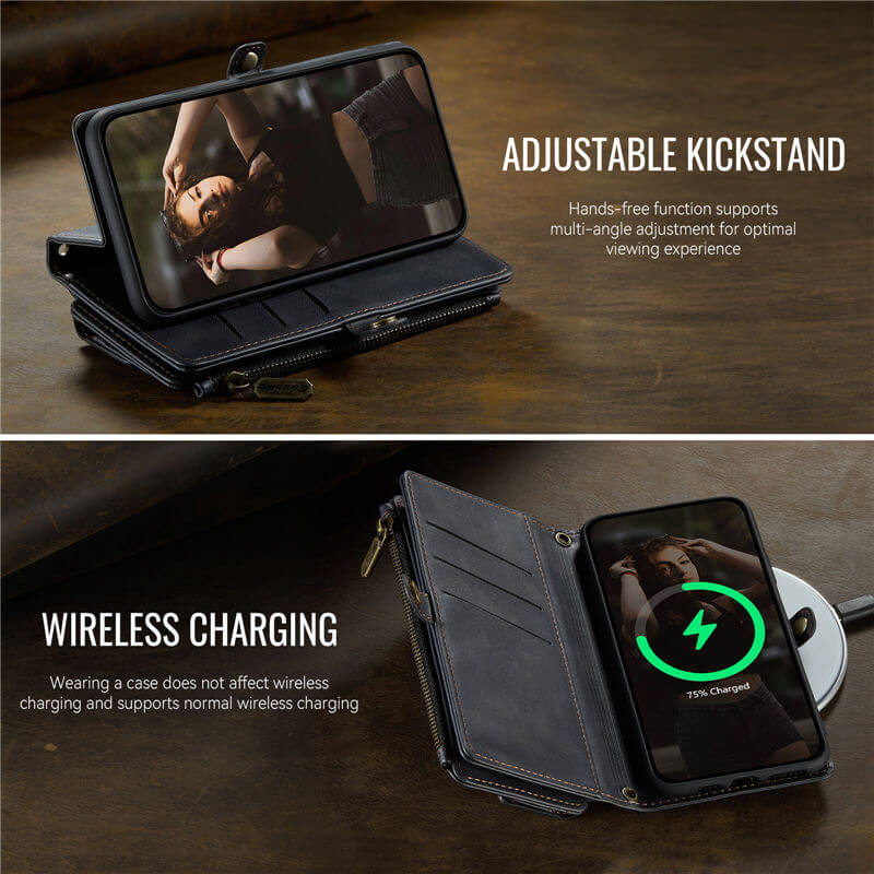 CaseMe iPhone X/XS RFID Wallet Case – Crossbody & Wireless - Image 13