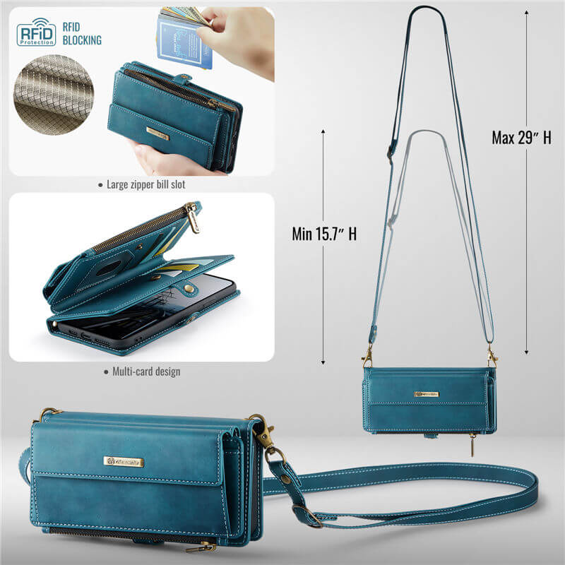 CaseMe iPhone X/XS RFID Wallet Case – Crossbody & Wireless - Image 4
