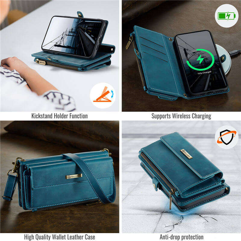CaseMe iPhone X/XS RFID Wallet Case – Crossbody & Wireless - Image 9