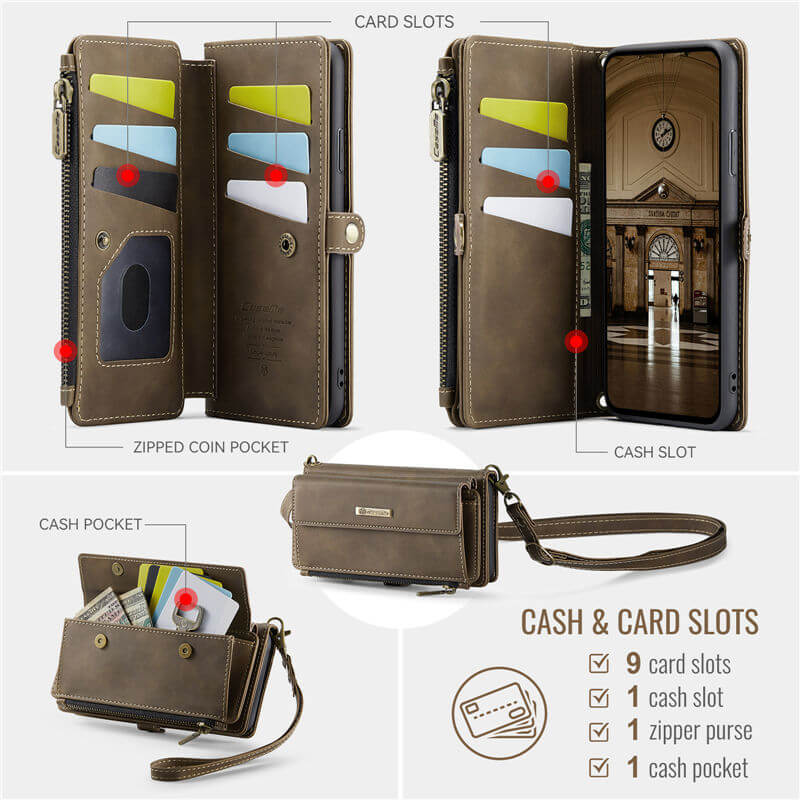 CaseMe iPhone X/XS RFID Wallet Case – Crossbody & Wireless - Image 5