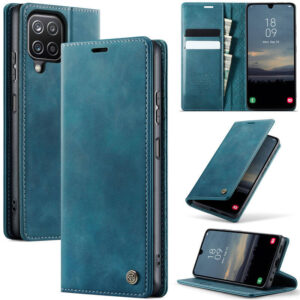 CaseMe Samsung Galaxy A12 5G Wallet Case – Magnetic & RFID Blocking