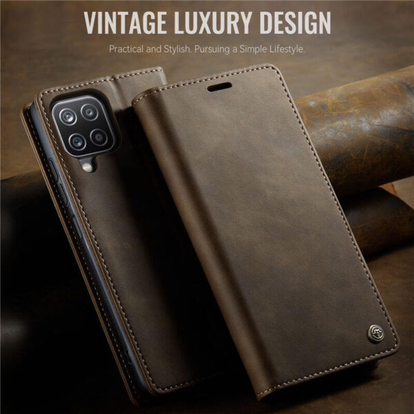 Alternative view of CaseMe Samsung Galaxy A12 5G Wallet Case – Magnetic & RFID Blocking