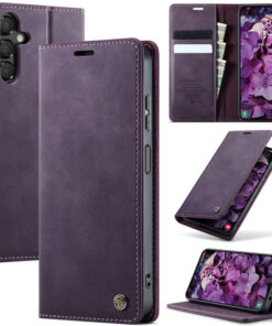 CaseMe Samsung Galaxy A14 Wallet Case – Magnetic & RFID Blocking