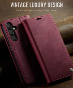 Alternative view of CaseMe Samsung Galaxy A14 Wallet Case – Magnetic & RFID Blocking