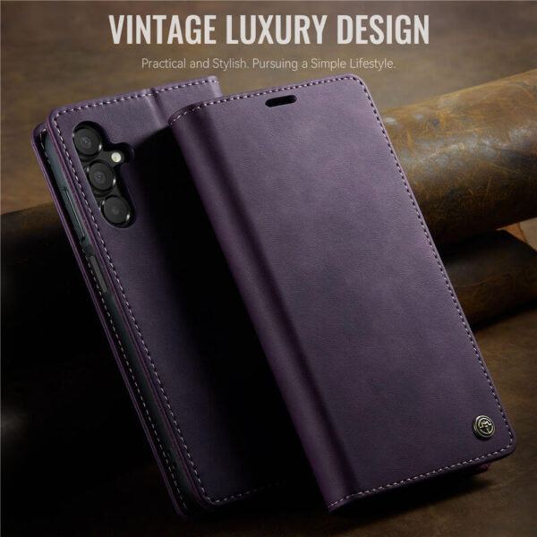 Alternative view of CaseMe Samsung Galaxy A15 Wallet Case – Magnetic & RFID Blocking