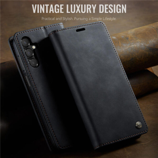 Alternative view of CaseMe Samsung Galaxy A16 5G Wallet Case – Magnetic & RFID Blocking