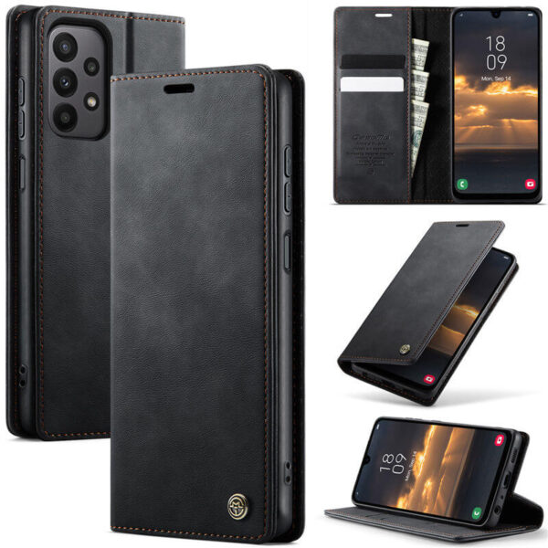 CaseMe Samsung Galaxy A23 Wallet Case – Magnetic & RFID Blocking
