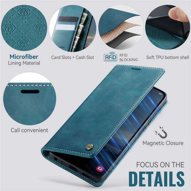 CaseMe Samsung Galaxy A24 4G Wallet Case – Magnetic & RFID Blocking - Image 4