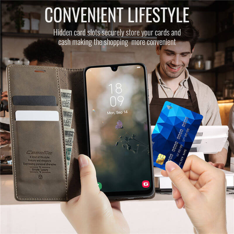 CaseMe Samsung Galaxy A24 4G Wallet Case – Magnetic & RFID Blocking - Image 5