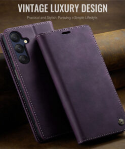 Alternative view of CaseMe Samsung Galaxy A25 Wallet Case – Magnetic & RFID Blocking