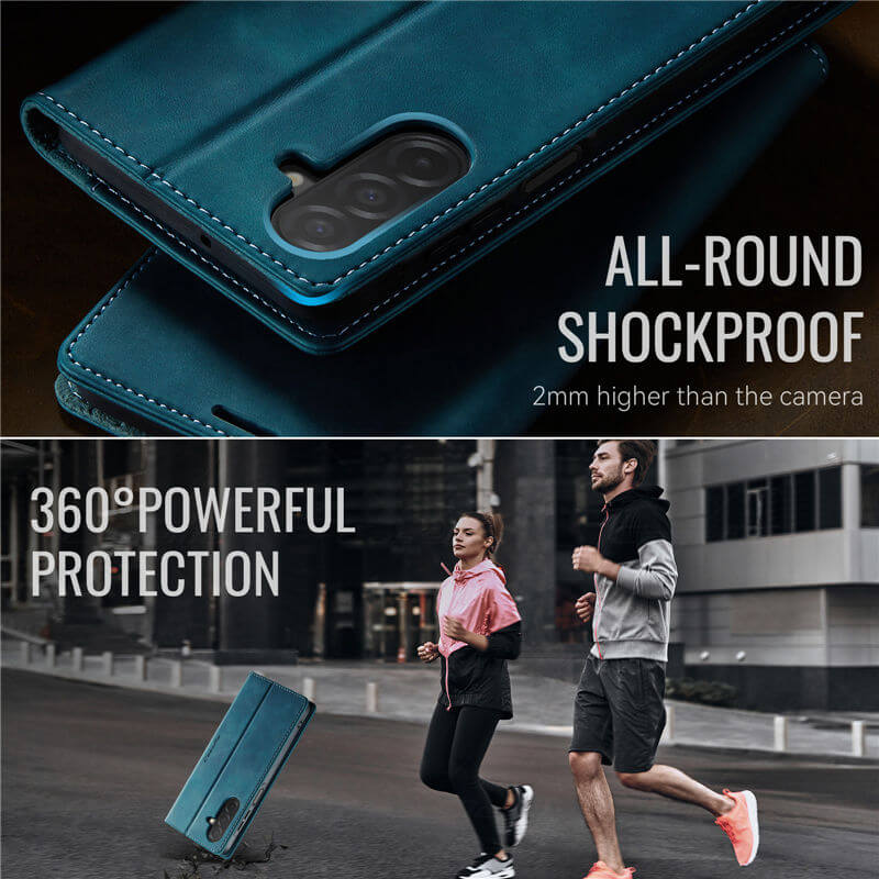 CaseMe Samsung Galaxy A26 5G Wallet Case – Magnetic & RFID Blocking - Image 7