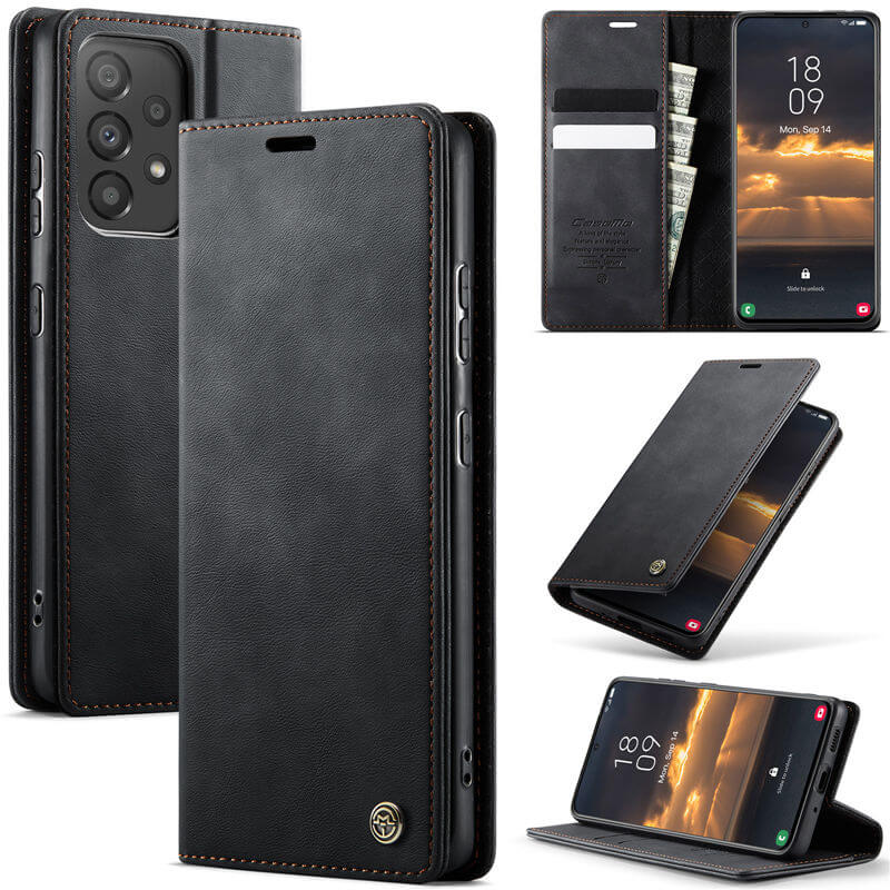 CaseMe Samsung Galaxy A33 5G Wallet Case – Magnetic & RFID Blocking
