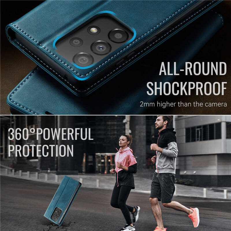 CaseMe Samsung Galaxy A33 5G Wallet Case – Magnetic & RFID Blocking - Image 7