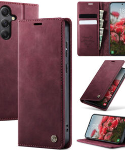 CaseMe Samsung Galaxy A34 Wallet Case – Magnetic & RFID Blocking