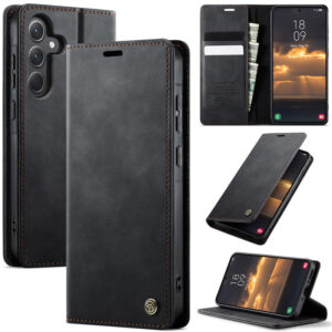 CaseMe Samsung Galaxy A35 Wallet Case – Magnetic & RFID Blocking