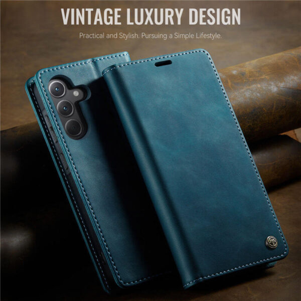 Alternative view of CaseMe Samsung Galaxy A35 Wallet Case – Magnetic & RFID Blocking