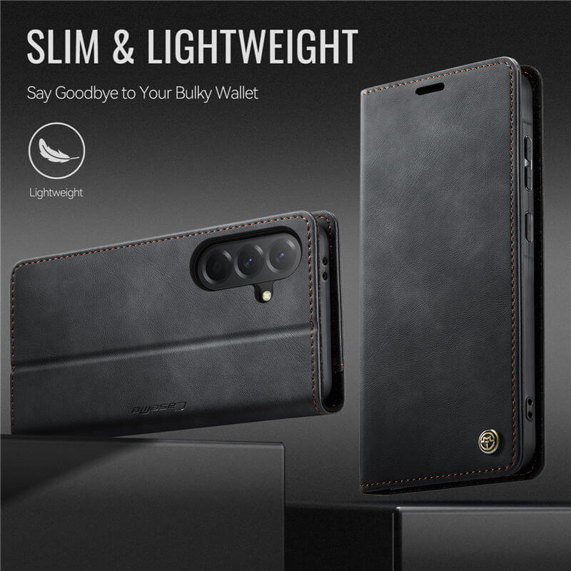 CaseMe Samsung Galaxy A36 5G Wallet Case – Magnetic & RFID Blocking - Image 8