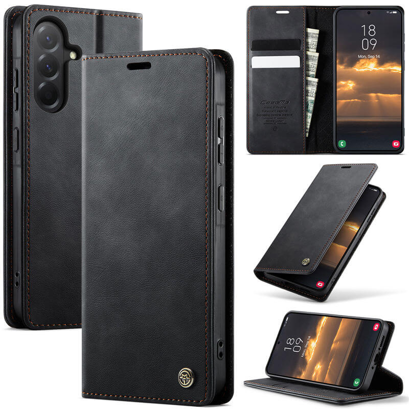 CaseMe Samsung Galaxy A56 5G Wallet Case – Magnetic & RFID Blocking