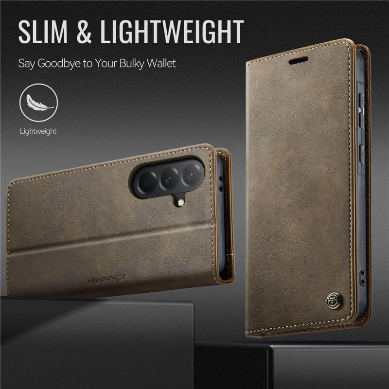 CaseMe Samsung Galaxy A56 5G Wallet Case – Magnetic & RFID Blocking - Image 8