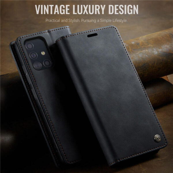 Alternative view of CaseMe Samsung Galaxy A51 4G Wallet Case – Magnetic & RFID Blocking