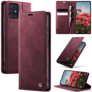 CaseMe Samsung Galaxy A51 4G Wallet Case – Magnetic & RFID Blocking
